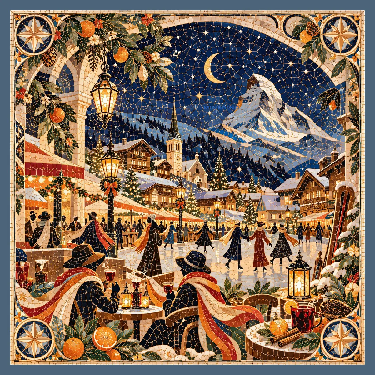 Noël au pied du Cervin